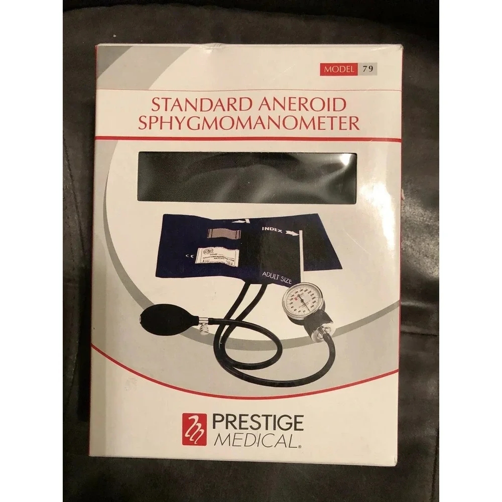 Prestige Medical Standard Adults Aneroid Sphygmomanometer Model‎ 79 New